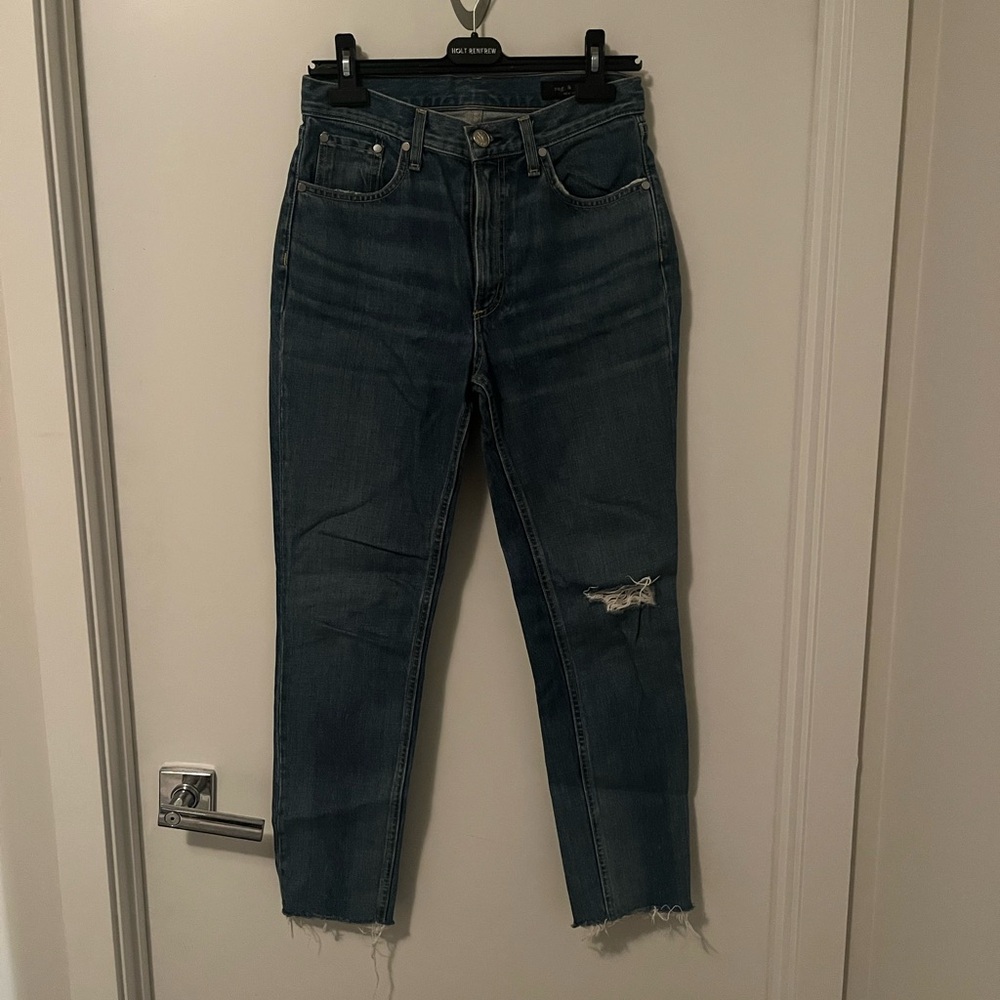 Rag&bone Straight Leg Jeans - Blue